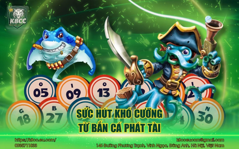 Bắn cá phát tài game săn thưởng đỉnh cao cho bet thủ 3 Sức hút khó cưỡng từ bắn cá phát tài